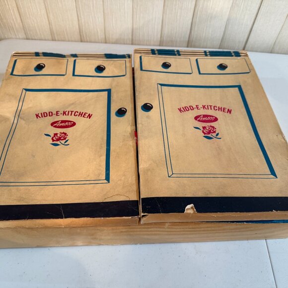 Vintage Kidd-E-Kitchen Amsco Doll E Toys Cardboard Box Toy Ajax Vel Brillo etc. - Picture 9 of 13